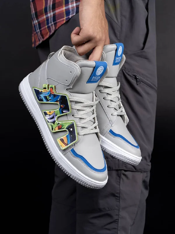 Grab Your Favorite Shoes At The Lowest Prices Bacca Bucci High-Top PATCH-PLAY Men's Sneakers Grab Your Favorite Shoes At The Lowest Prices Bacca Bucci High-Top PATCH-PLAY Men's Sneakers