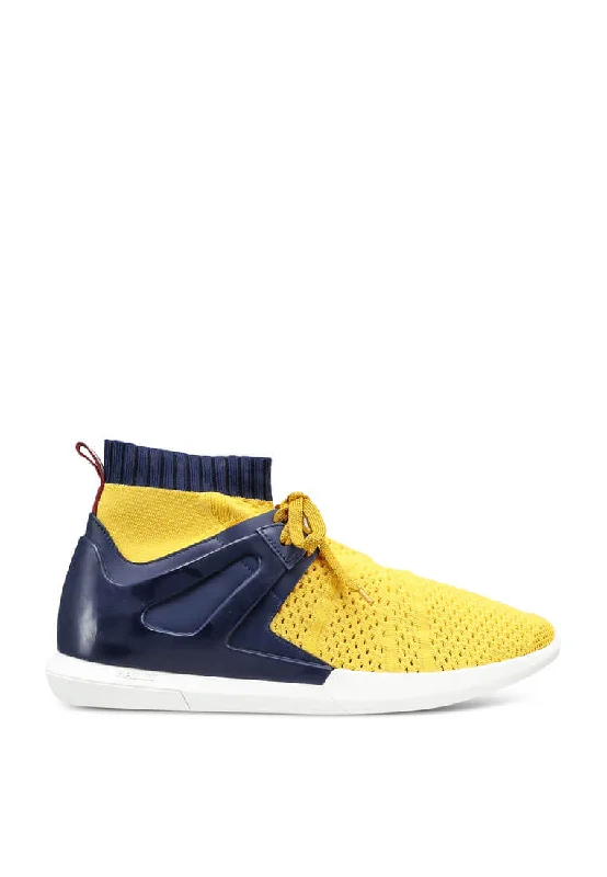 Men's Modern Shoes Bally Avallo Men's 6221330 Kodak Leather & Fabric Sneakers