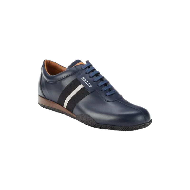 Best Offers On Lightweight And Flexible Shoes Bally Frenz Men's 6230487 Ink Leather Sneakers Best Offers On Lightweight And Flexible Shoes Bally Frenz Men's 6230487 Ink Leather Sneakers