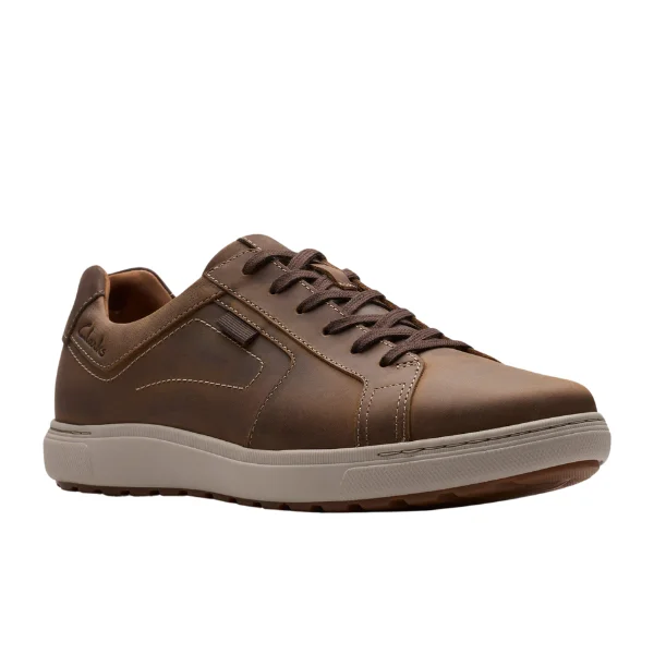 Men's Lightweight Boots Clarks Men's Mapstone Lace Wide Beeswax