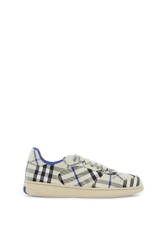 Men's Breathable Shoes Burberry Terrace Check Sneakers