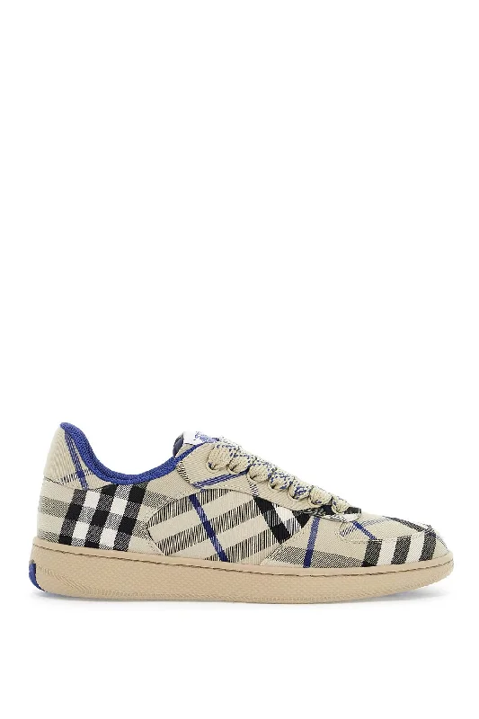 Men's Slip-Resistant Boots Burberry Terrace Check Sneakers
