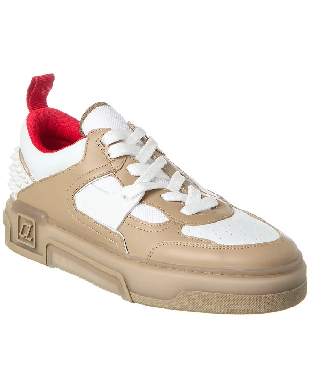 Men's Minimalist Boots Christian Louboutin Astroloubi Leather Sneaker