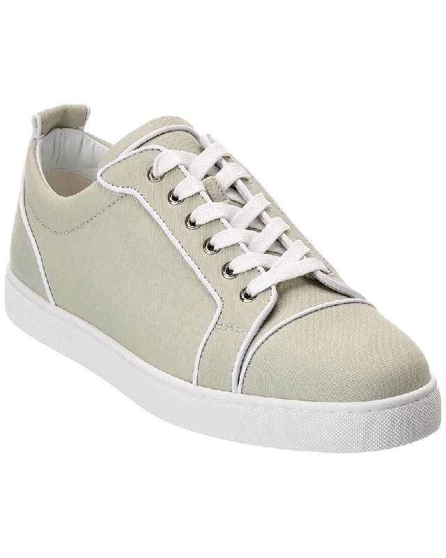 Men's Cozy Boots Christian Louboutin Varsijunior Gabardine & Leather Sneaker