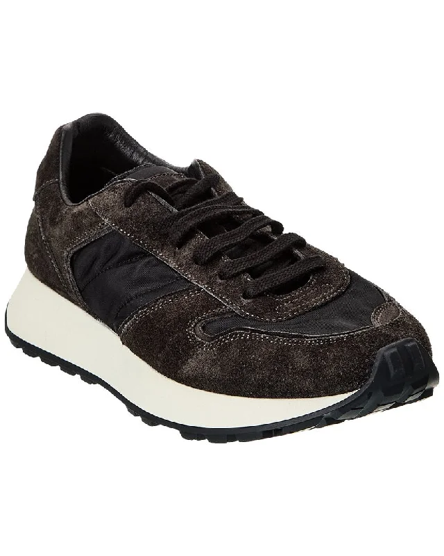 Men's Fashionable Shoes Common Projects Track 76 Nylon & Leather Sneaker
