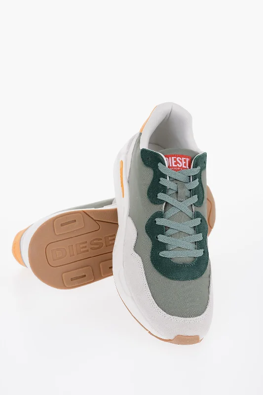 Men's Comfortable Boots Diesel Tessuto Tecnico Serendipity Light Con Dettaglio A Contrasto