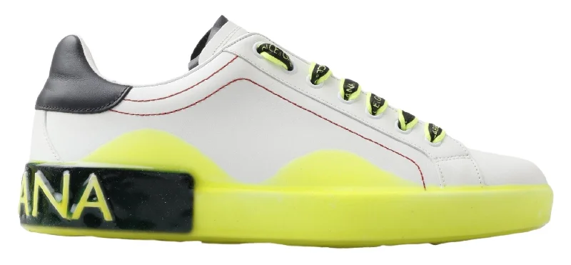 Buy More, Save More On Stylish Shoes Dolce & Gabbana Sleek Portofino Low Top Leather Men's Sneakers Buy More, Save More On Stylish Shoes Dolce & Gabbana Sleek Portofino Low Top Leather Men's Sneakers