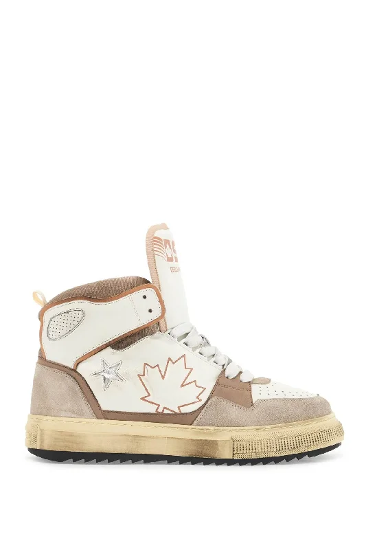 Men's Durable Boots Dsquared2 Boogie Hi-Top Sneakers