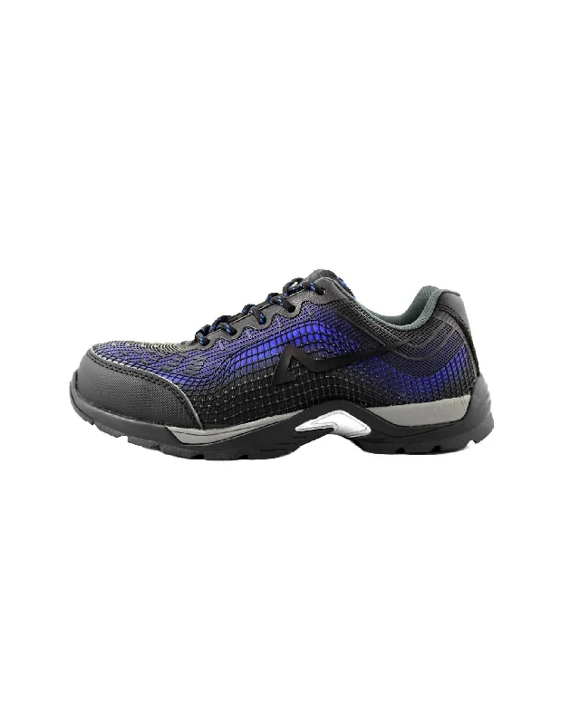 Men's Ergonomic Shoes Electro Static Disapative Shoes In Black/blue