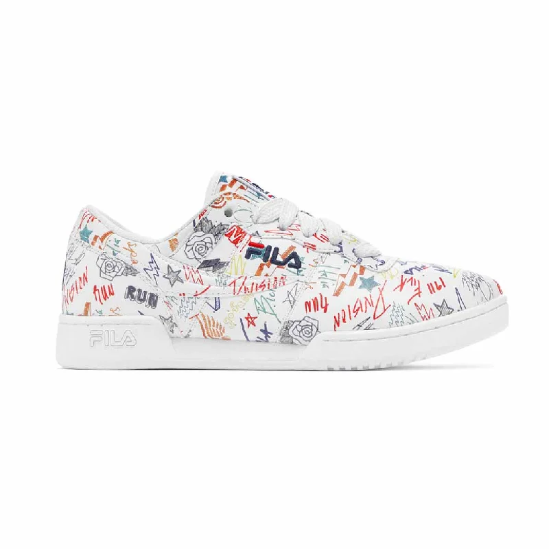 Men's Temperature-Regulating Boots FILA - Men's Original Fitness Scribble Shoes (1FM01723 171)