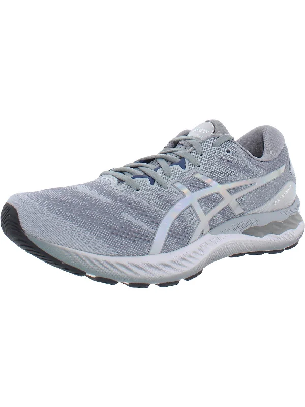 Men's Casual Shoes Gel-Nimbus 23 Platinum Mens Fitness Workout Running Shoes