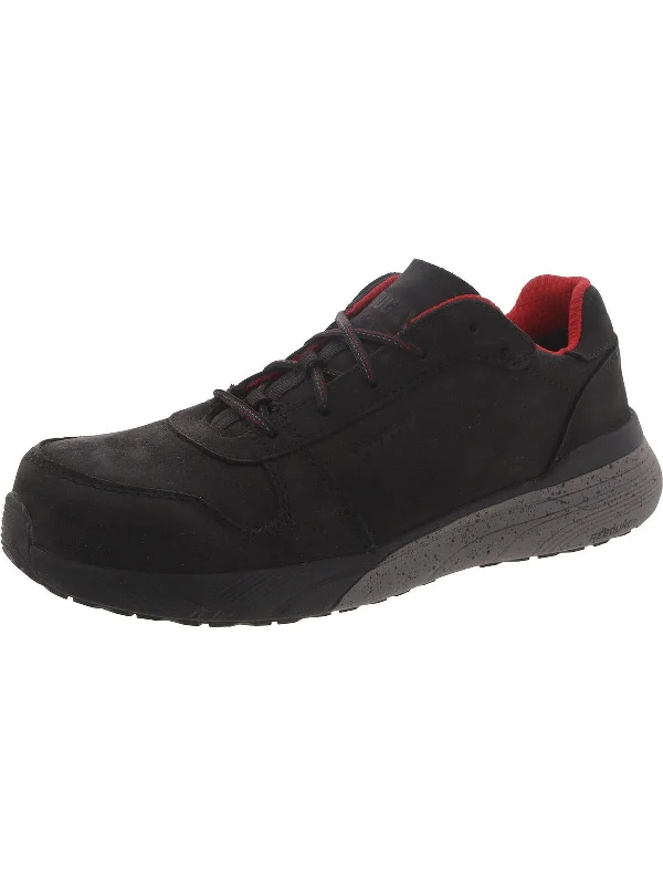 Men's Waterproof Boots Industrial Athletix Mens Leather Composite Toe Work & Safety Shoes