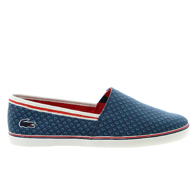 Men's Slip-Resistant Shoes Lacoste Aimard 8 Fashion Sneaker Slip On Shoe - Dark Blue - Mens Men's Slip-Resistant Shoes Lacoste Aimard 8 Fashion Sneaker Slip On Shoe - Dark Blue - Mens