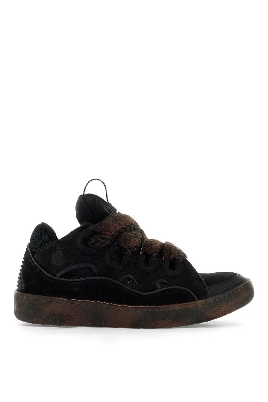 Men's Flexible Sole Shoes Lanvin Curb Sneakers