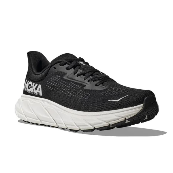 Best Price On Lightweight Shoes HOKA Men's Arahi 7 (Medium Width) Black/White