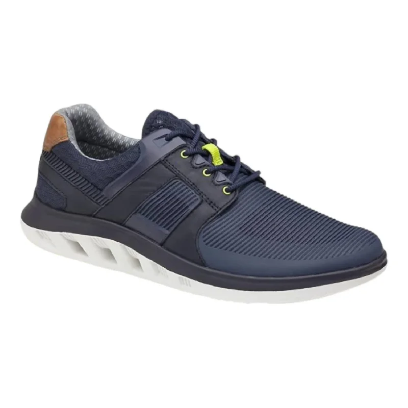 Men's Lightweight Shoes Men’S Activate Plain Toe Casual Shoes In Navy Mesh/leather