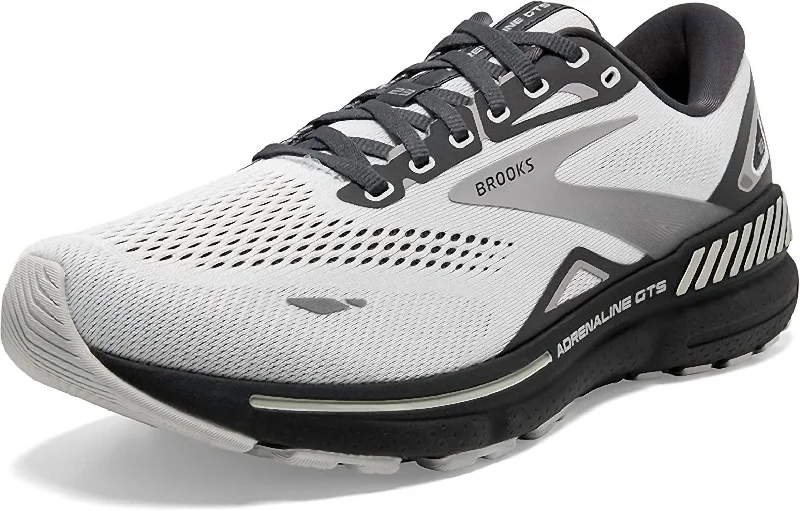 Men's Elegant Shoes Men's Adrenaline Gts23 X-Wide In Oyster/ebony/alloy