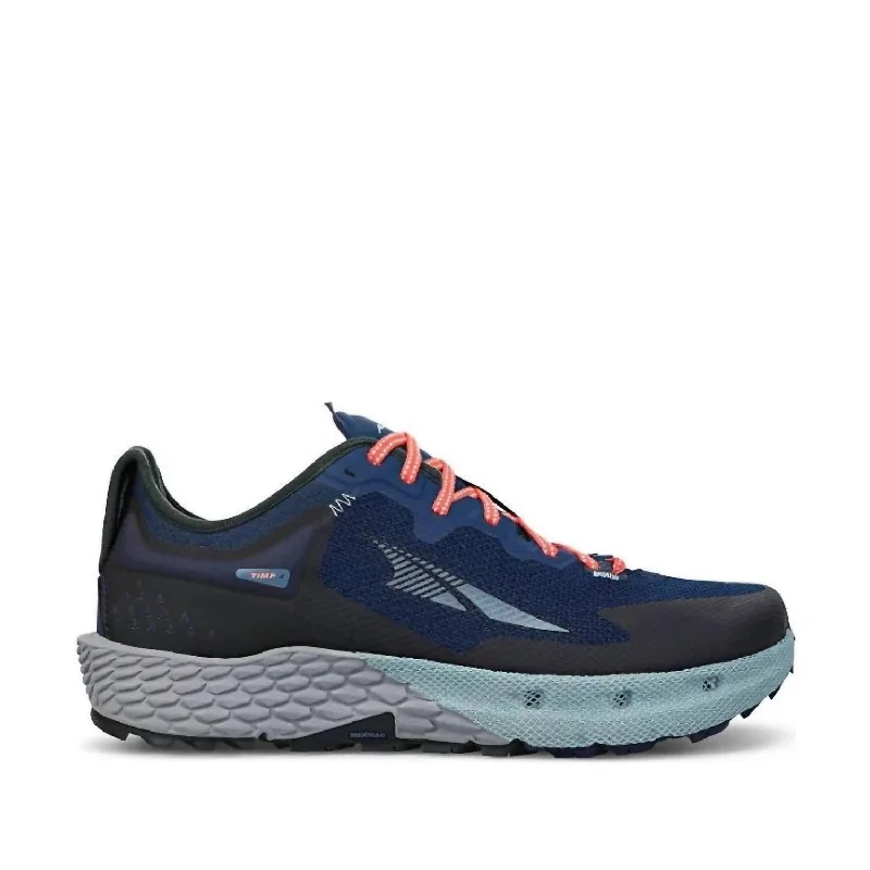 Men's Slip-Resistant Shoes Men's Altra Timp 4 Running Shoes In Black/blue