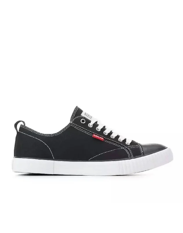 Men's Waterproof Boots Men's Anikin C Canvas Sneaker In Black