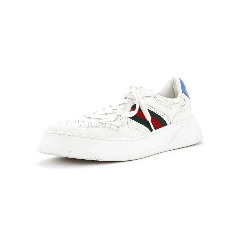 Men's High-Quality Shoes Men's Dali Sneakers GG Canvas with Leather