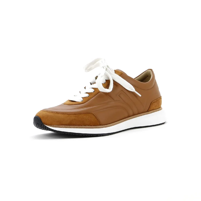 Men's Slip-Resistant Shoes Men's Easy Sneakers Leather and Suede