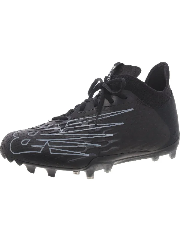 Men's Breathable Boots Mens Faux Leather Sport Cleats