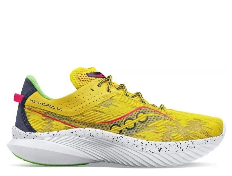 Men's Seamless Design Shoes Men's Kinvara 14 Running Shoes - Medium With In Sulphur Otherworld Men's Seamless Design Shoes Men's Kinvara 14 Running Shoes - Medium With In Sulphur Otherworld