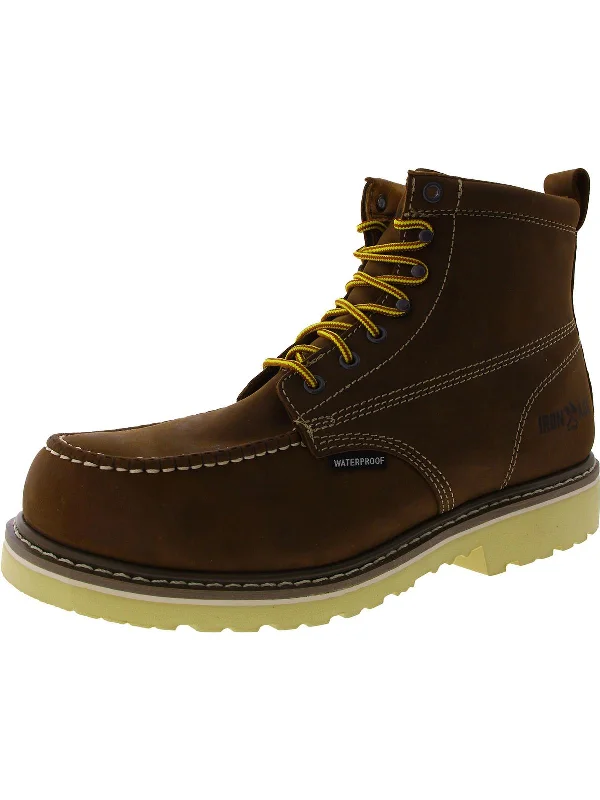 Men's Lightweight Boots Mens Lace-Up Work Work & Safety Shoes