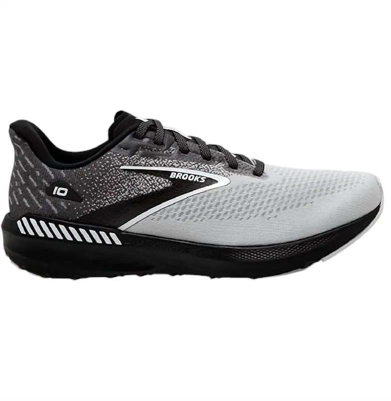Men's Modern Shoes Men's Launch 10 Sneakers In Black/blackened Pearl/white