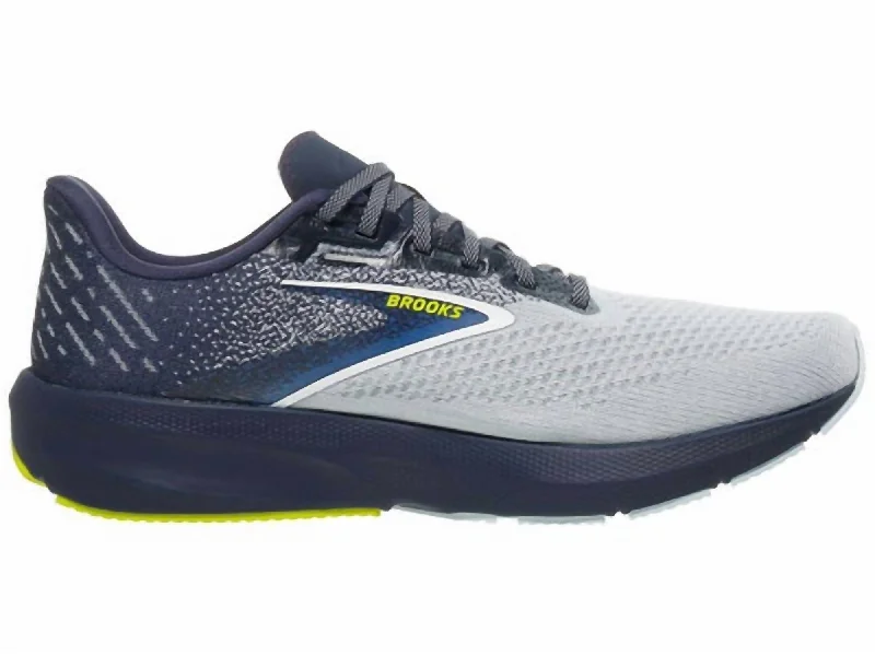 Men's Classic Shoes Men's Launch 10 Sneakers In Iris/ballad Blue/sulphur