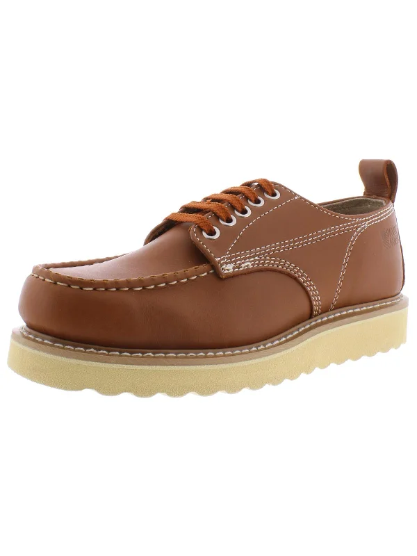 Men's Fashionable Boots Mens Leather Wedged Work & Safety Shoes