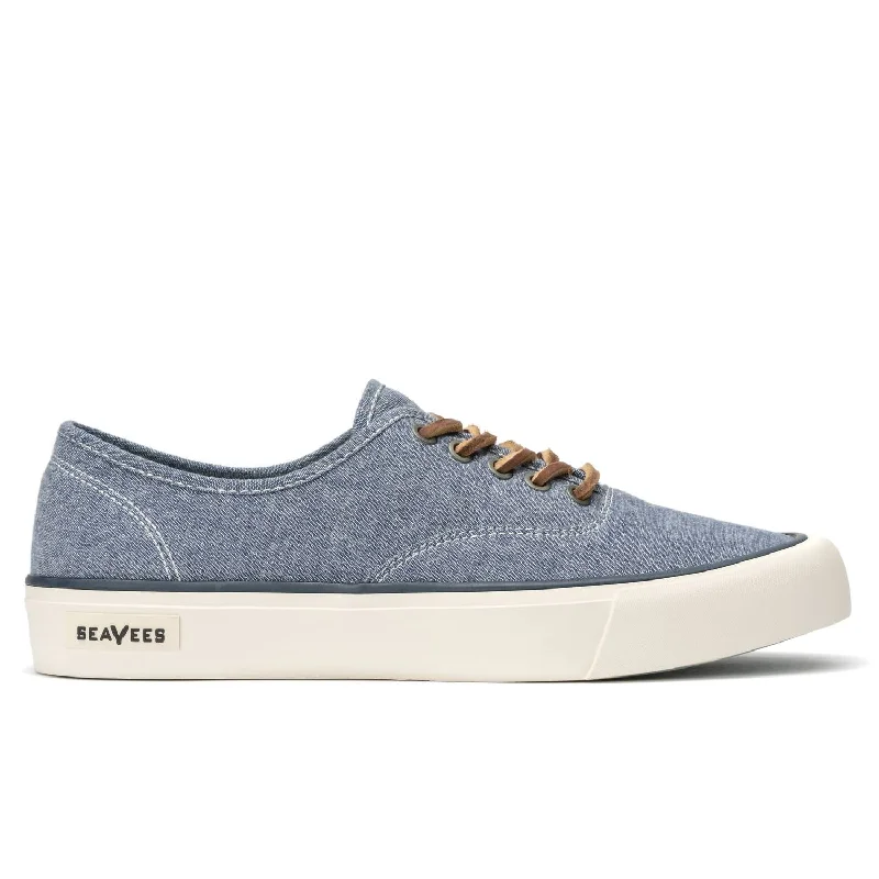 Early Access To Discounted Designer Shoes Men's Legend Sneaker Chambray Sneaker In Navy Cotton Early Access To Discounted Designer Shoes Men's Legend Sneaker Chambray Sneaker In Navy Cotton