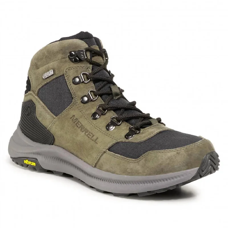 Exclusive Shoe Sale Event Happening Now Men's Ontario 85 Mid Waterproof Shoes - Medium In Olive Exclusive Shoe Sale Event Happening Now Men's Ontario 85 Mid Waterproof Shoes - Medium In Olive