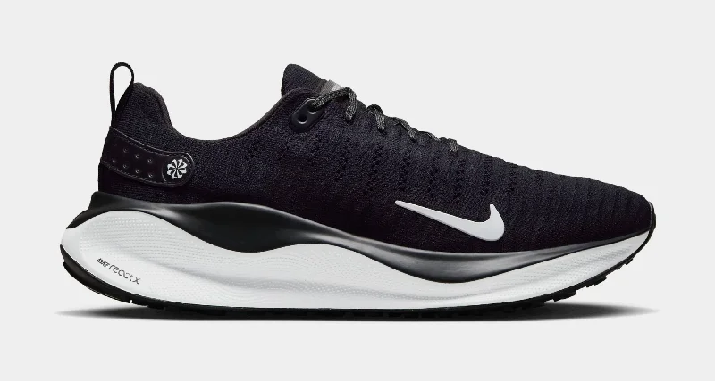 Men's Shock-Absorbing Shoes Men's Reactx Infinty Run4 In Black/white/dark Grey