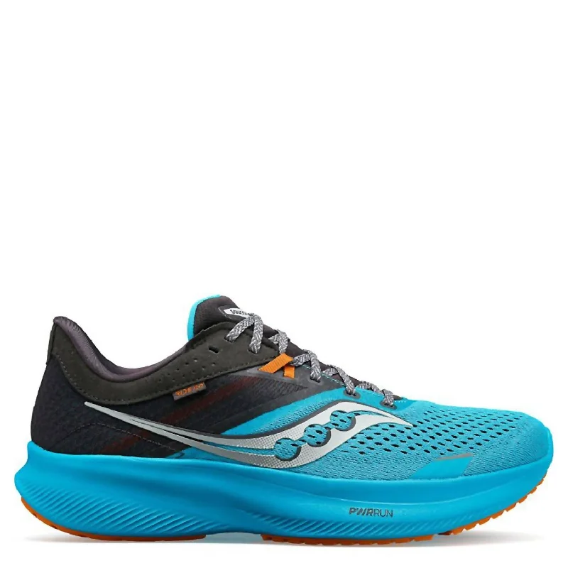 Men's Supportive Boots Men's Ride 16 Running Shoes - Medium Width In Agave/basalt