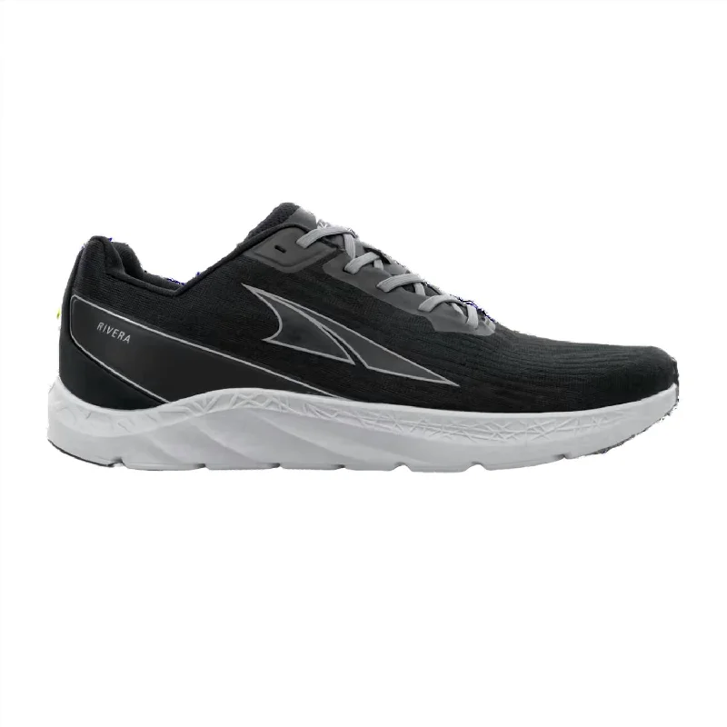 Special Sale On Breathable Shoes Men's Rivera Running Shoe - Medium Width In Black/gray Special Sale On Breathable Shoes Men's Rivera Running Shoe - Medium Width In Black/gray