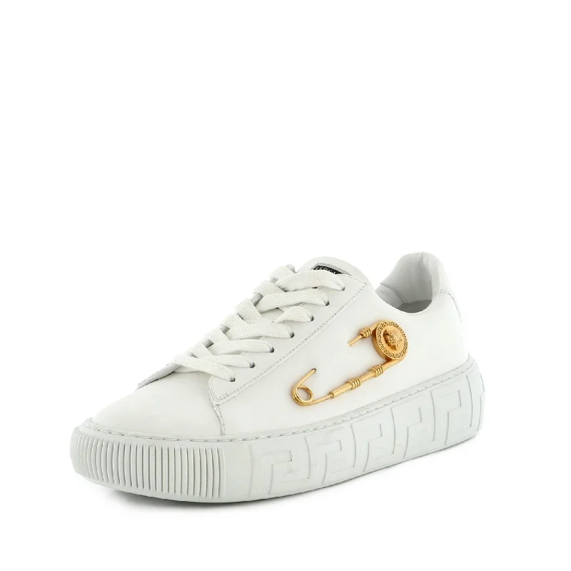 Men's Energy-Return Shoes Men's Safety Pin Sneakers Leather