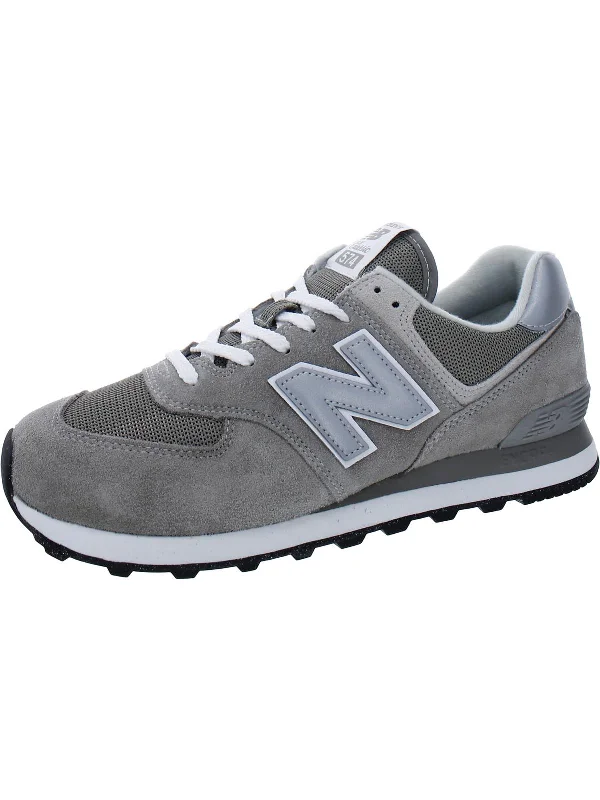 Men's Sporty Shoes Mens Suede Workout Running Shoes