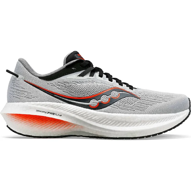 Men's High-Quality Shoes Men's Triumph 21 Running Shoes - D/medium Width In Concrete/black Men's High-Quality Shoes Men's Triumph 21 Running Shoes - D/medium Width In Concrete/black