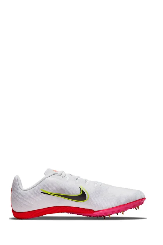 Exclusive Online Sale On Durable Shoes Men's Zoom Rival M 9 Athletic Shoe In Black/white