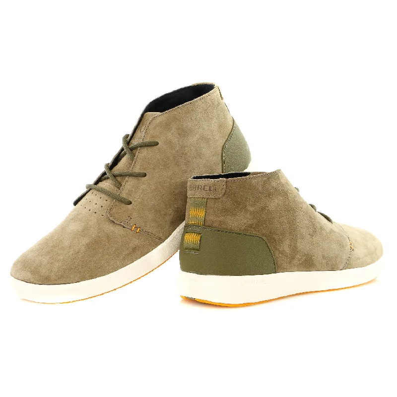 Men's Supportive Shoes Merrell Freewheel Bolt Chukka Leather Sneaker - Men's