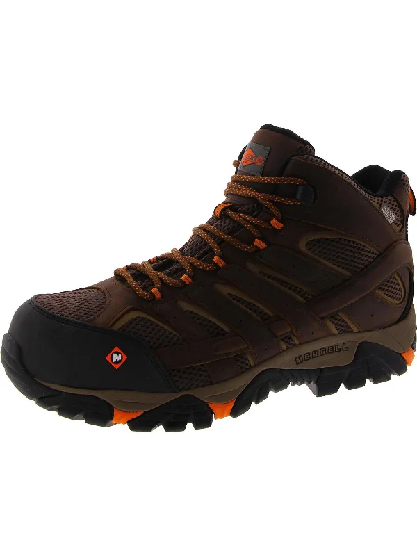Men's Flexible Boots MOAB Vertex Mid Mens Leather Composite Toe Work and Safety Shoes Men's Flexible Boots MOAB Vertex Mid Mens Leather Composite Toe Work and Safety Shoes