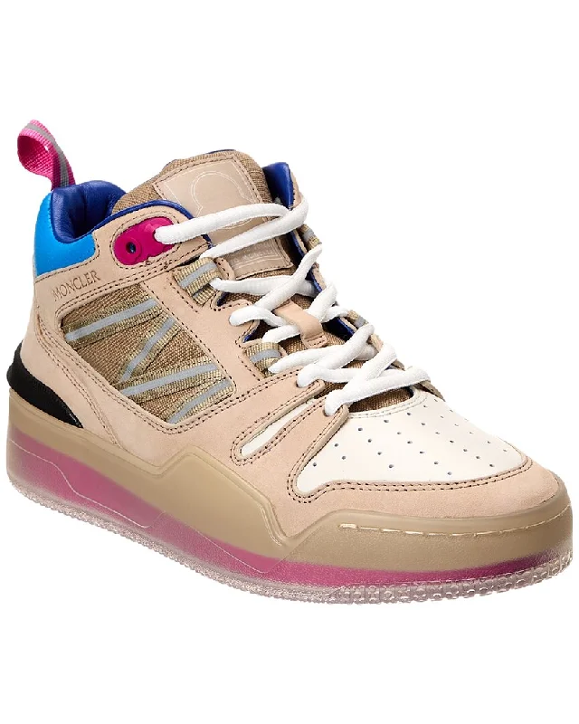 Men's Lightweight Boots Moncler Pivot Mid Leather Sneaker