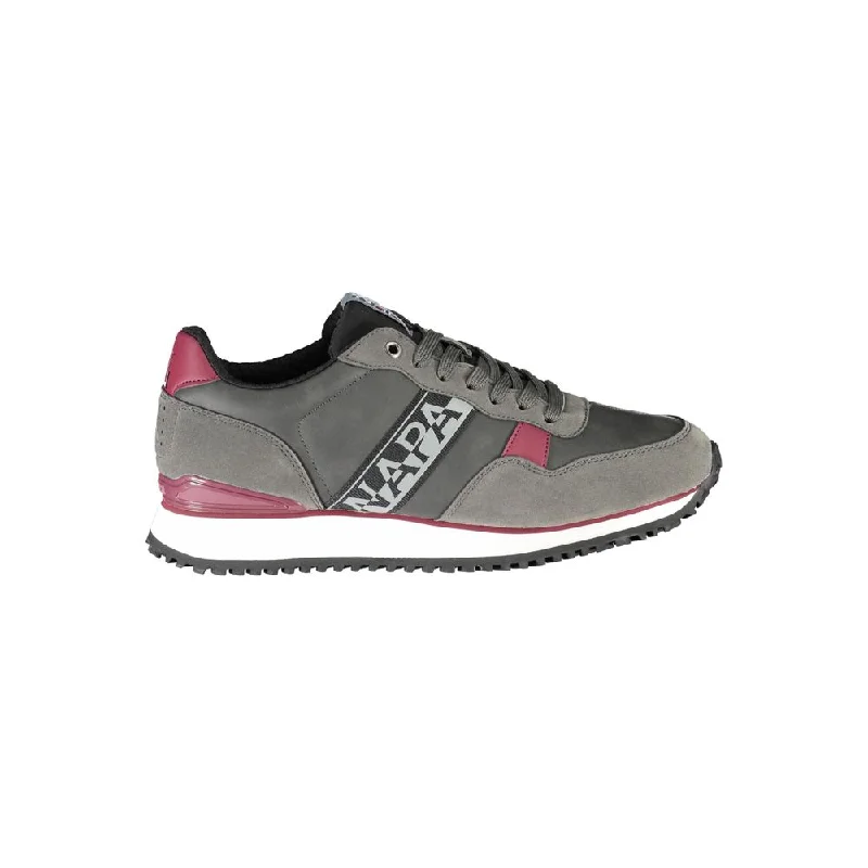 Men's Elegant Shoes Napapijri Elegant  Lace-Up Sneakers with Contrast Men's Accents