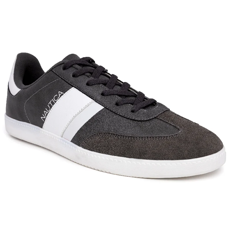 Men's Seamless Design Shoes Nautica Mens Logo Lace-Up Sneaker