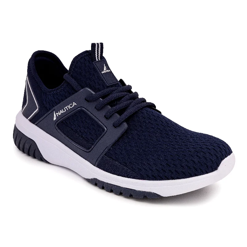 Huge Savings On Premium Quality Shoes Nautica Mens Logo Mesh Sneaker
