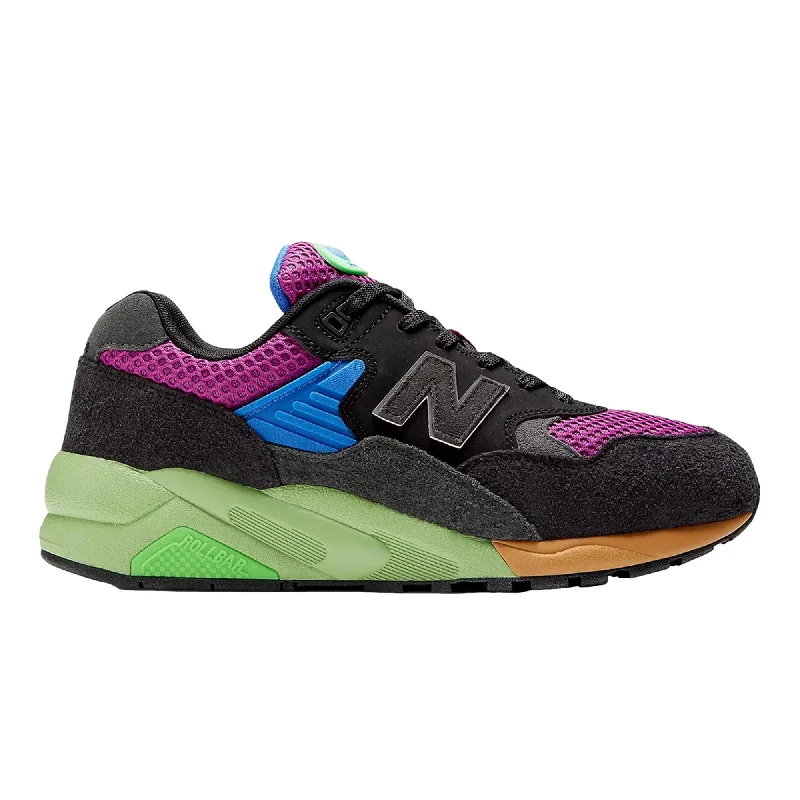 Men's Casual Shoes New Balance 580 Black/Purple  MT580HSC Men's
