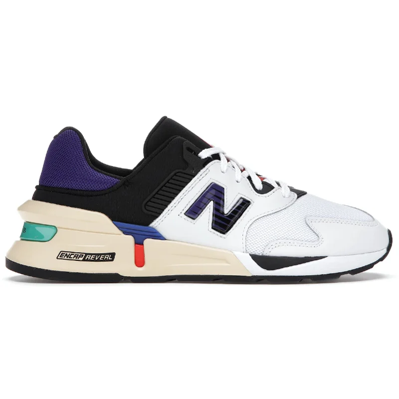 Exclusive Discount On Stylish Shoes New Balance 997 White/Blue  MS997JEA Men's