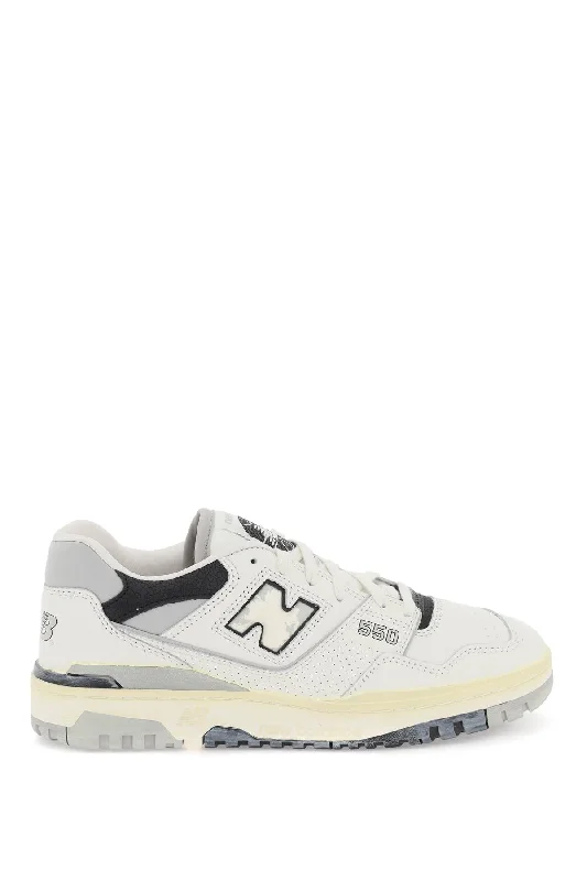 Men's Seamless Design Shoes New Balance Vintage-Effect 550 Sneakers