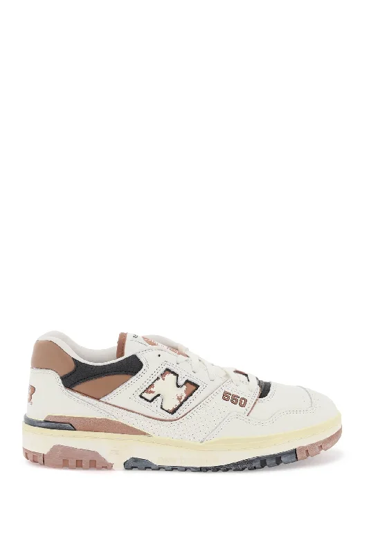 Men's Odor-Resistant Shoes New Balance Vintage-Effect 550 Sneakers